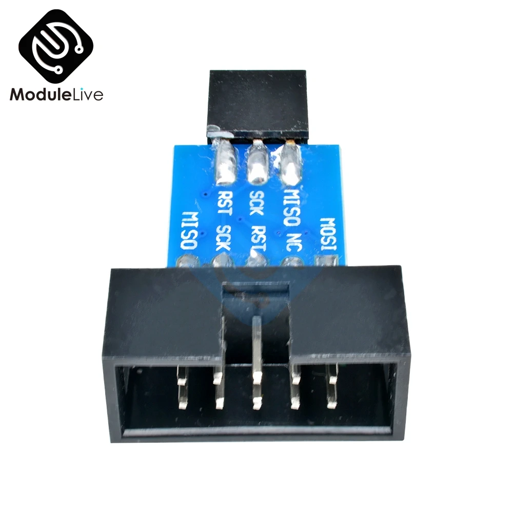 2 шт. 10Pin для 6PiN конвертировать в Стандартный 10 контактов 6 контактов) плата
