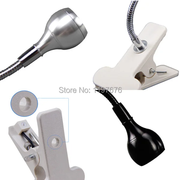 구매 LED 책상 램프 미니 휴대용 3W USB 테이블 램프 클립 Led 책상 램프 소매 패키지, 50 개/몫, DHL/Fedex 무료 배송