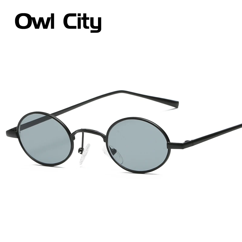 Женские винтажные солнцезащитные очки Owl City маленькие круглые в ретро стиле