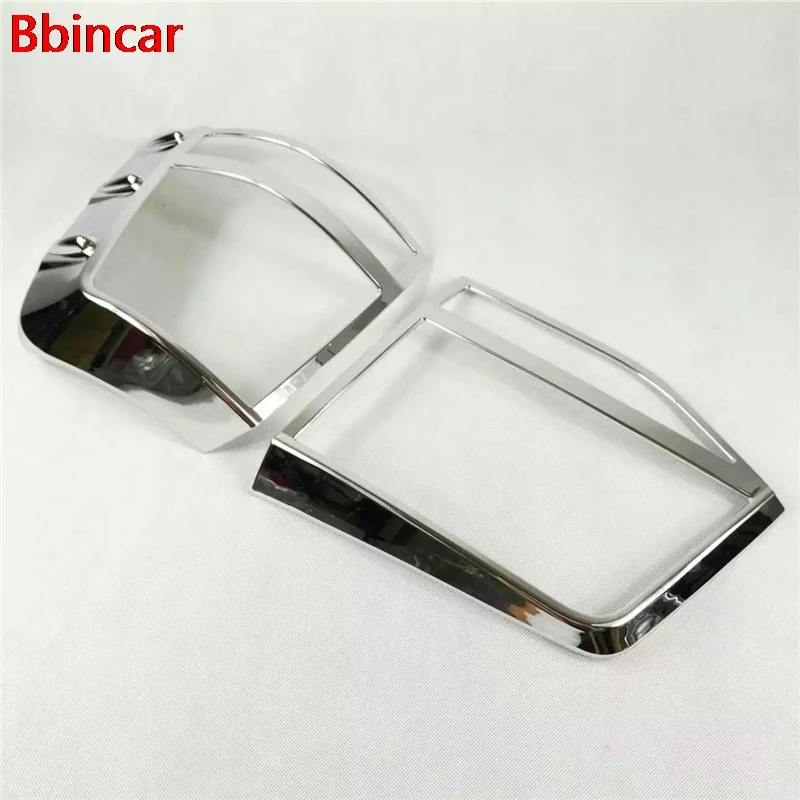 

Bbincar Car Styling ABS Chrome Plated Taillight Tail Light lamp Trims Cover 4pcs For Toyota Land Cruiser LC200 2016
