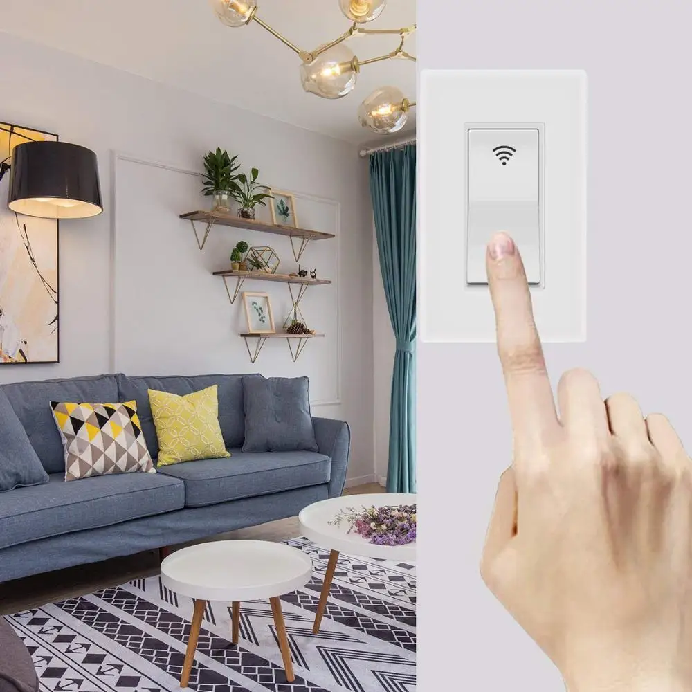 SUPLO умный светильник WiFi настенный голосовое управление Функция синхронизации
