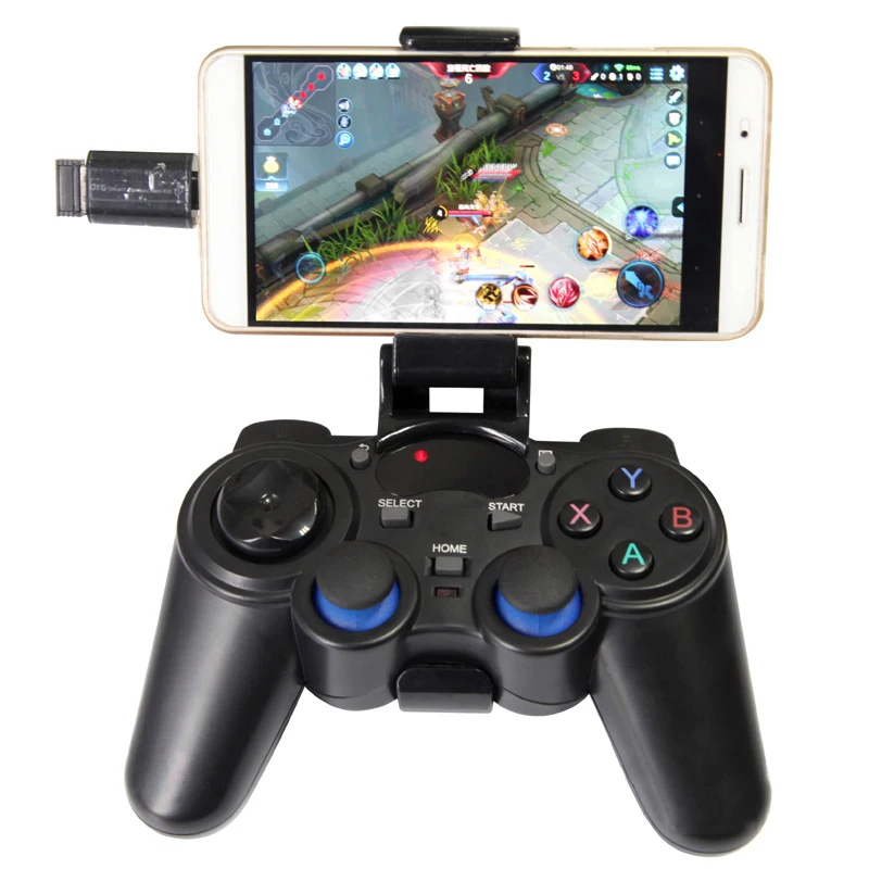 Беспроводной геймпад 2 4G Bluetooth контроллер для PS3/Android TV Box/Smart TV/Android Smart Phone/Tablet/PC Game