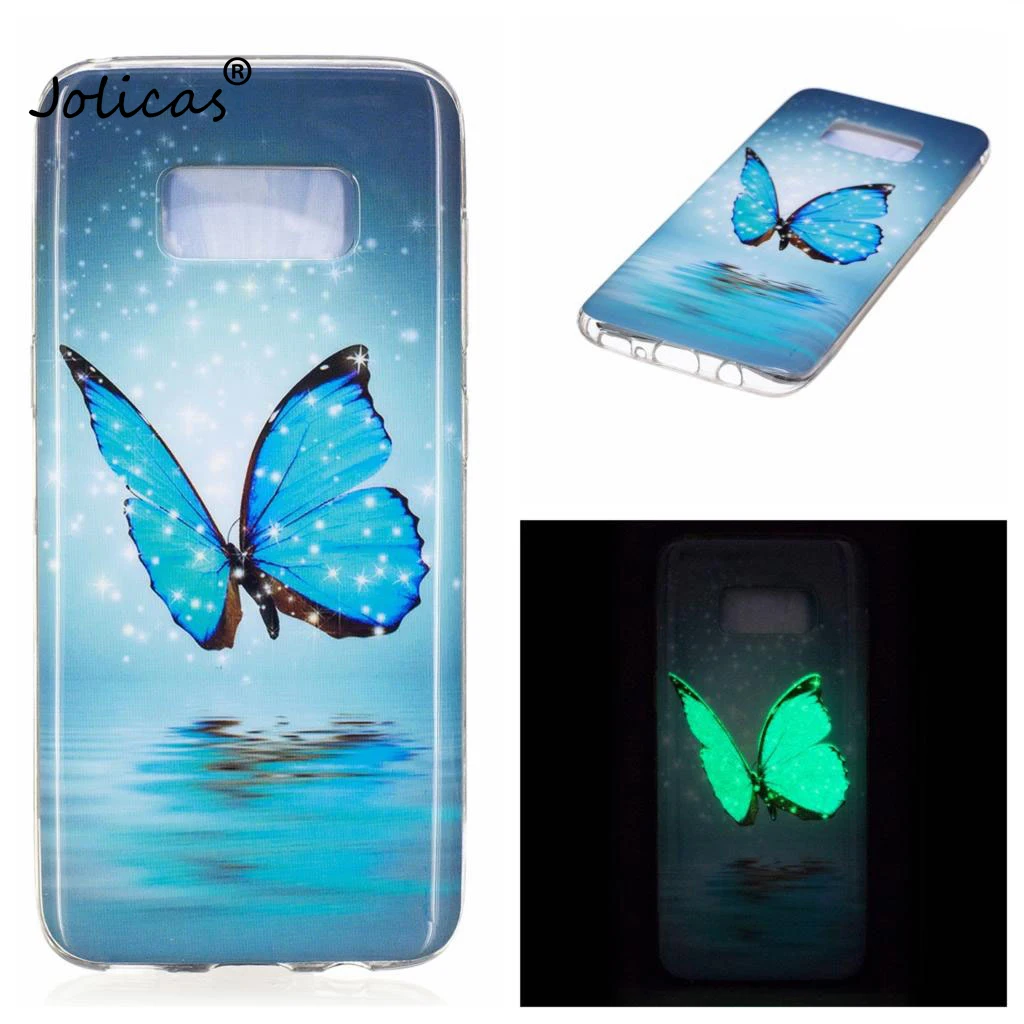 Светящийся чехол для Samsung Galaxy S8 S 8 SM G950A G950F G950P G950U G950 ТПУ мягкий телефона|Бамперы| |