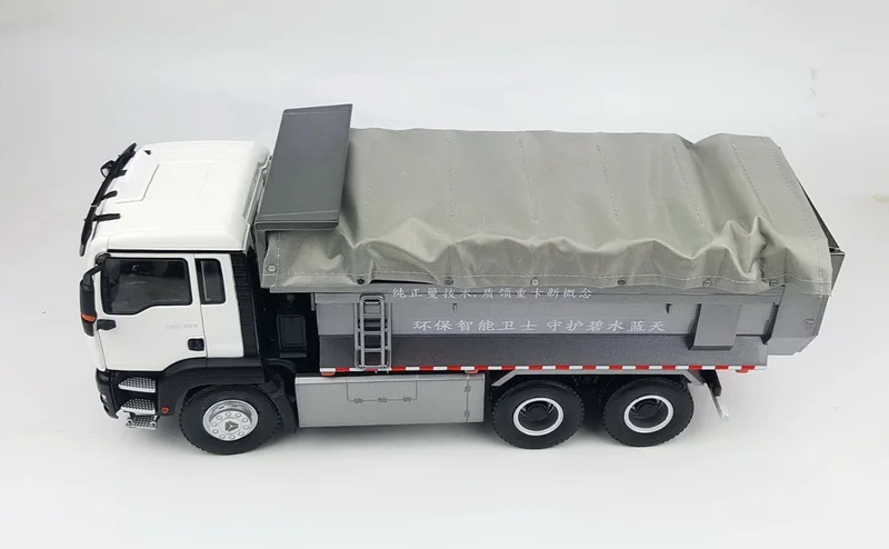 Коллекционная модель из сплава 1:24 сверхмощный Грузовик SinoTruk Sitrak C6G самосвал строительная техника литая игрушка модель украшения