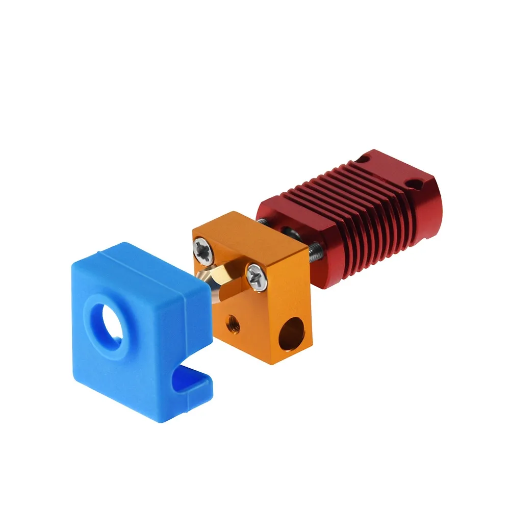 Funssor Creality CR 10/Ender hotend Набор для 10S 3D принтер MK10 Экструзионная PTFE трубка 0 4 мм Насадка