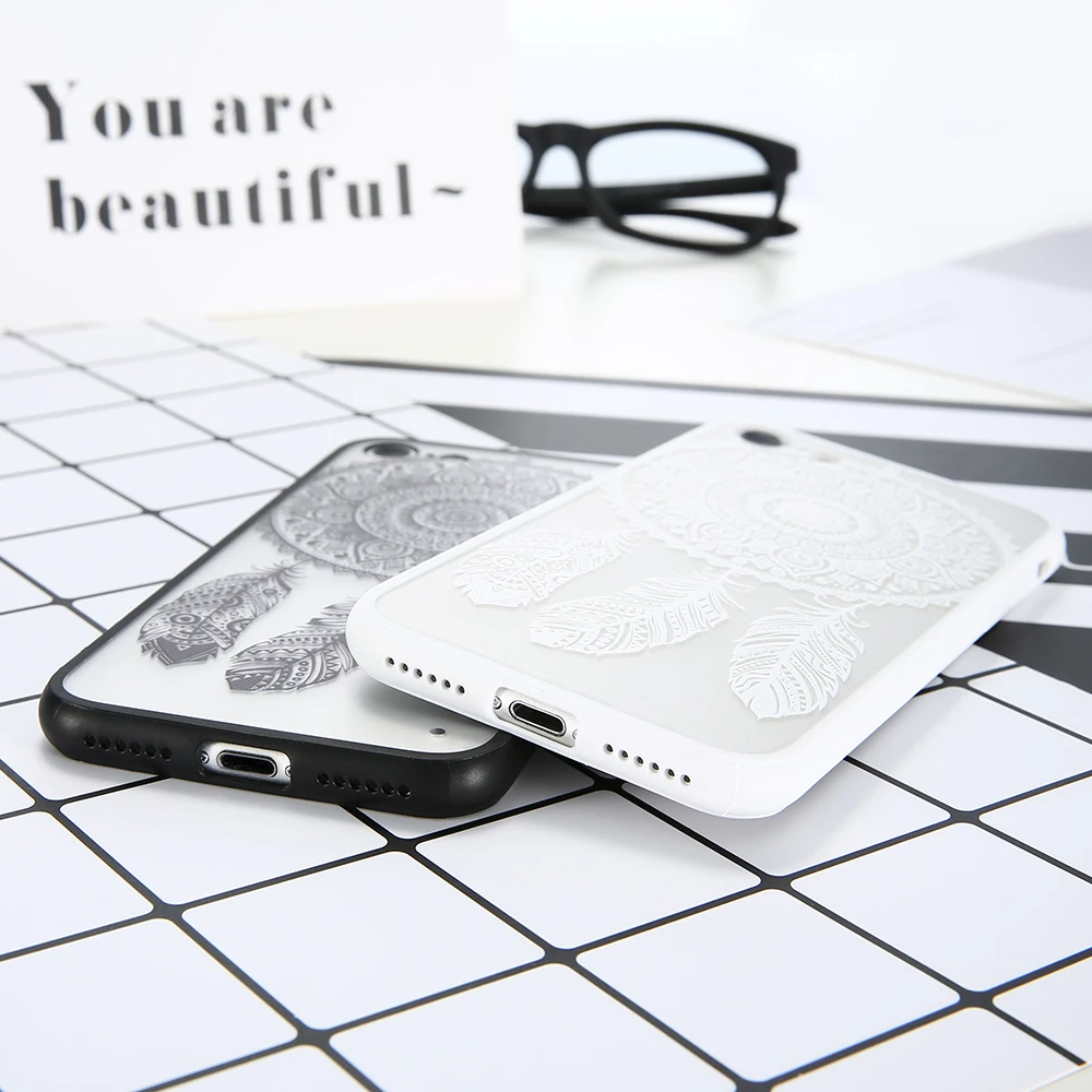 Чехлы KISSCASE для iPhone 6 s 7 8 Plus 5 5S SE роскошный кружевной чехол из ТПУ с цветами S