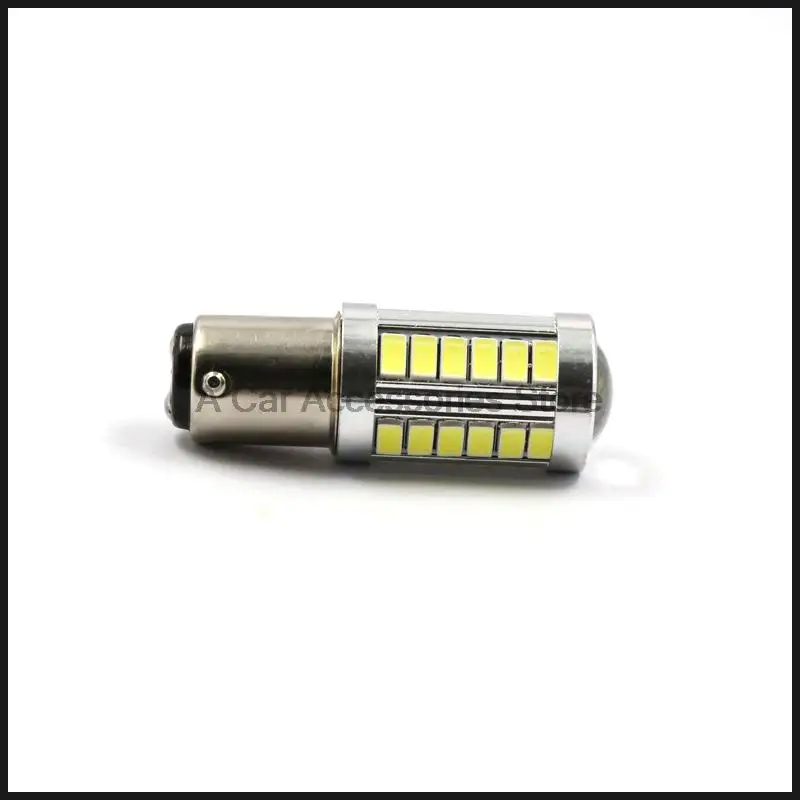 2шт S25 1157 BAY15D 33 светодиодный 5630 SMD P21/5 Вт 2057 7528 Автомобильный задний фонарь стоп