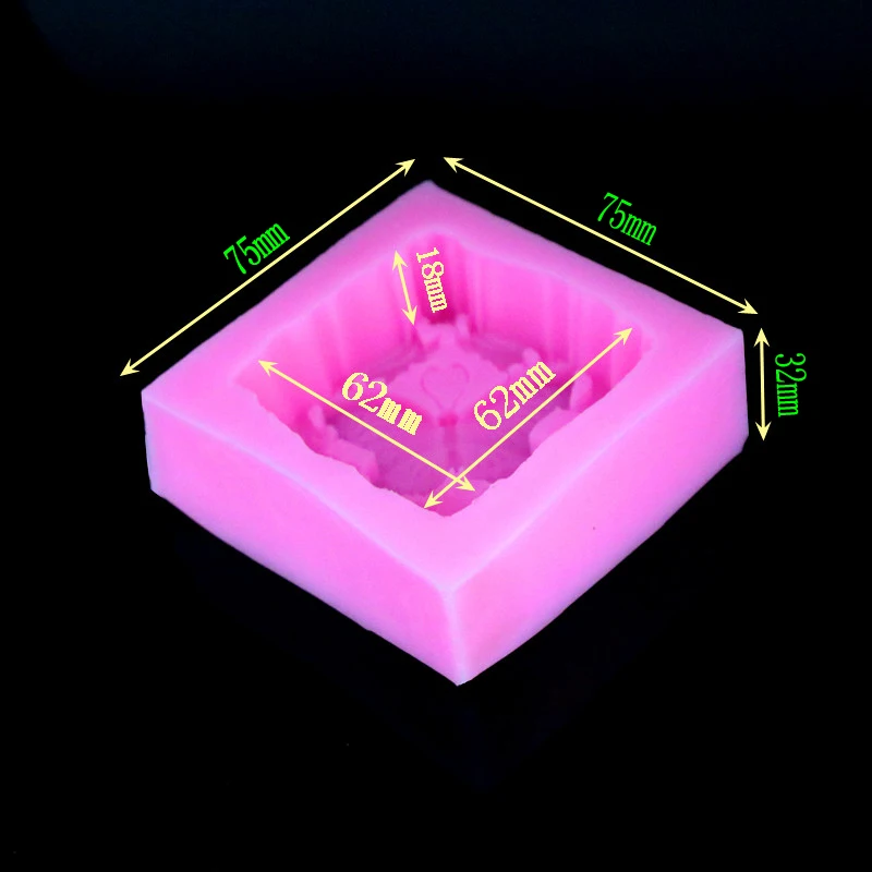 1 шт. формочки для изготовления тортов в форме мороженого и мыла силиконовая