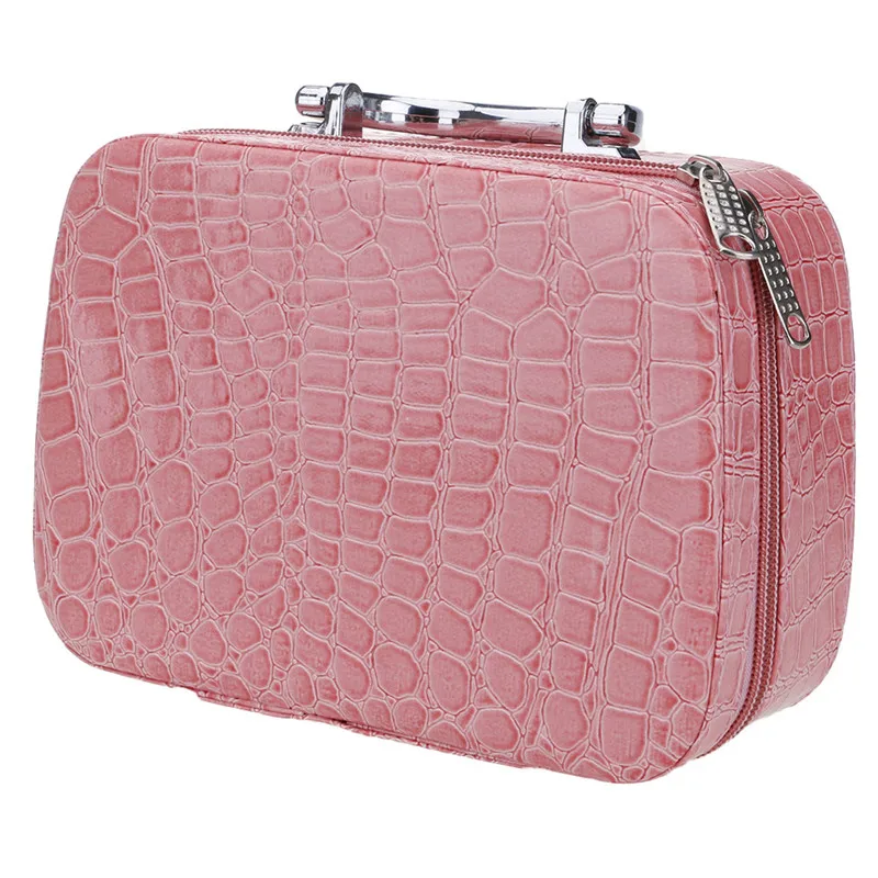 Модная дорожная косметичка из искусственной кожи ювелирное изделие макияж