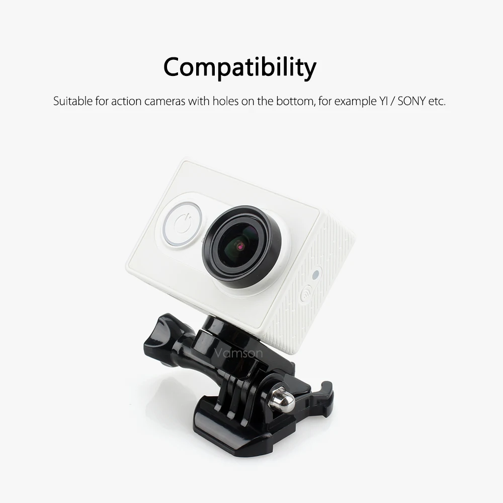 Аксессуары Vamson для GoPro мостовой адаптер мини штатив преобразователь 1/4 дюйма