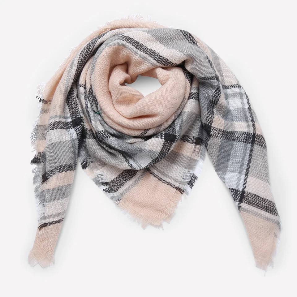 Зима 2018 новый дизайн люксовый бренд кашемир для женщин шарф женский плед шаль