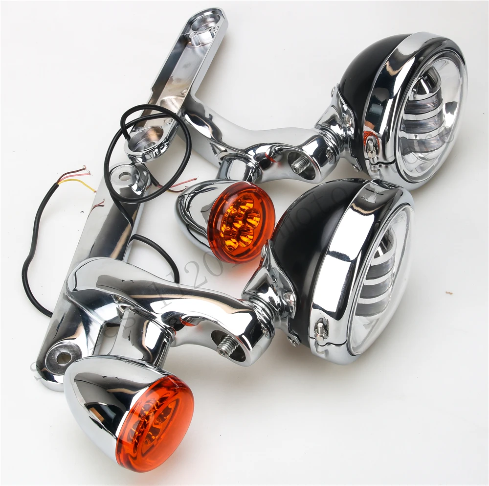 Мотоцикл вспомогательный Противотуманные фары ближнего света светильник s для