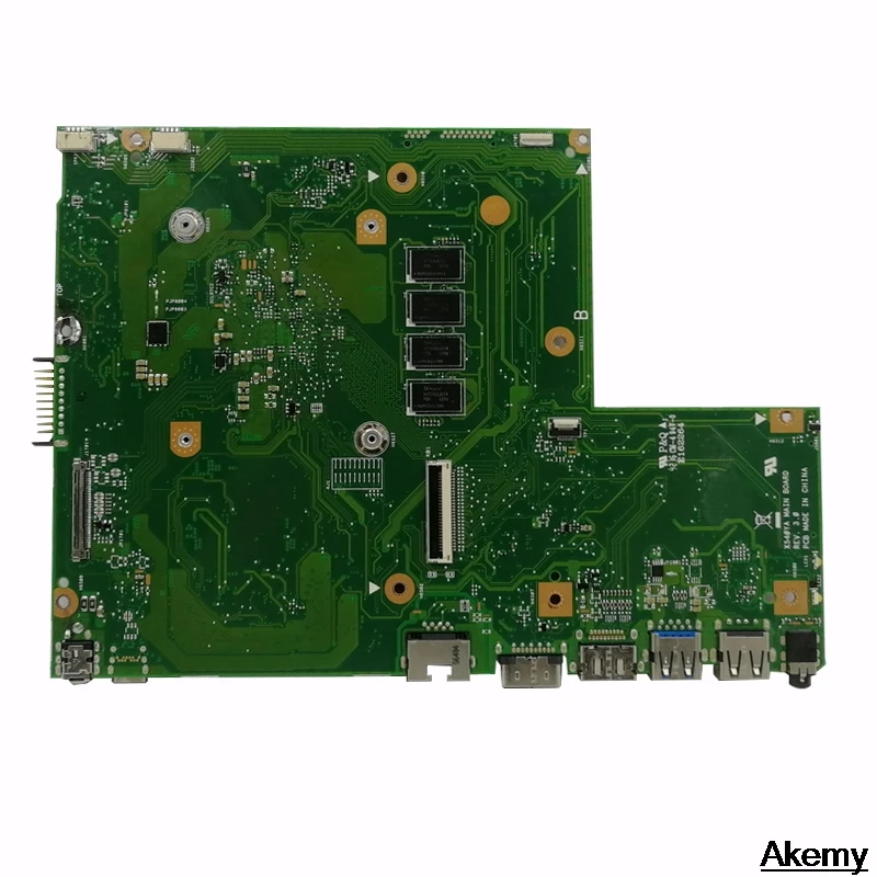 Оригинальная материнская плата для ноутбука ASUS X540YA X540YA E1-7010 4GB основная плата REV 3,0 протестированная хорошая