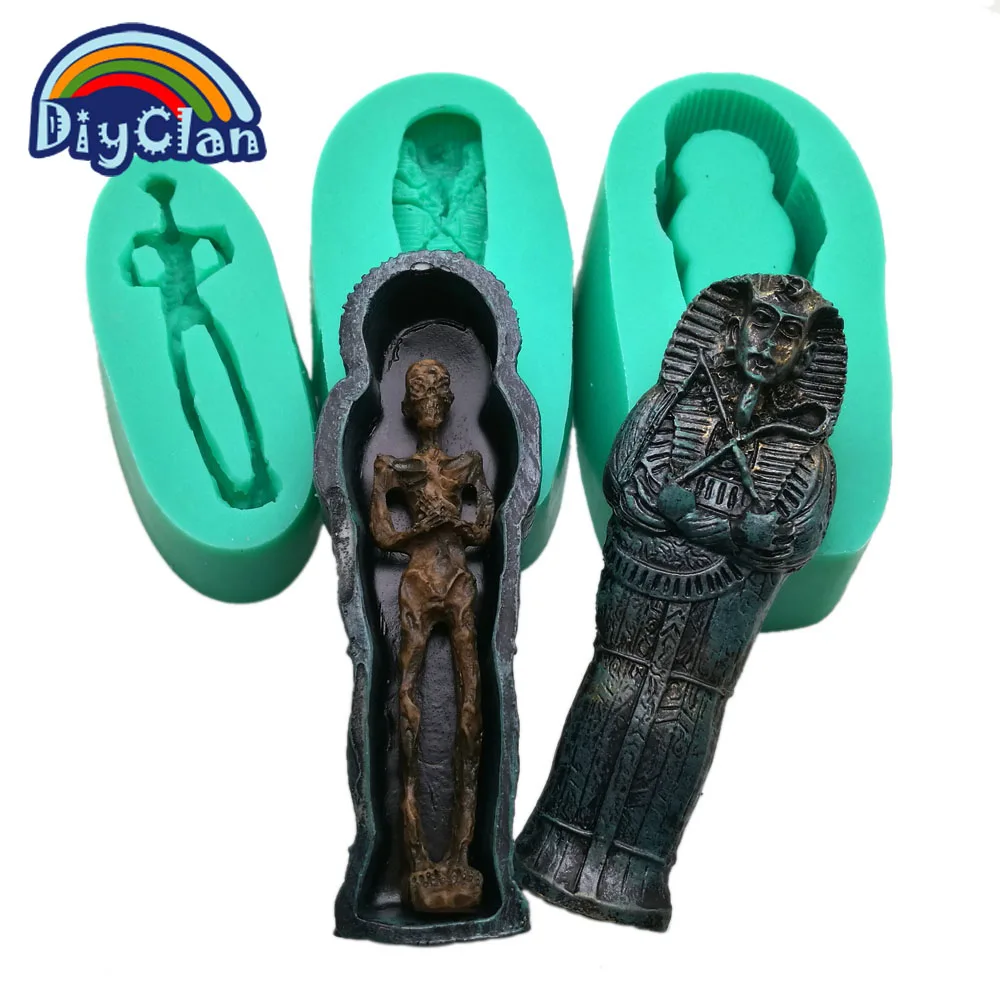 Силиконовые формы для помадки в виде гроба Хэллоуина шоколада кухонные выпечки