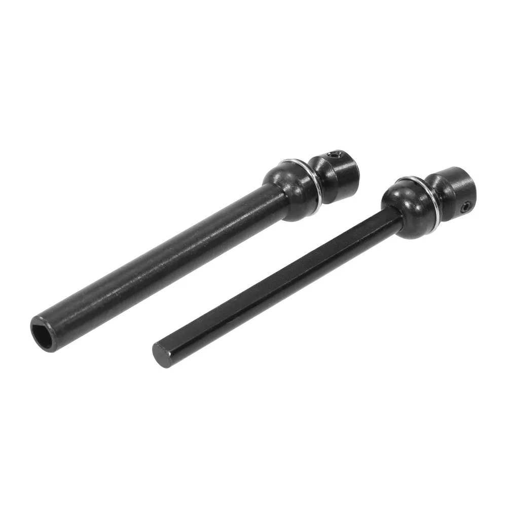 

2PCS 112-152mm Stainless Steel Universal Drive CVD Shaft for RC Crawler Car SCX10 90046 D90 RC Car Part Accessories