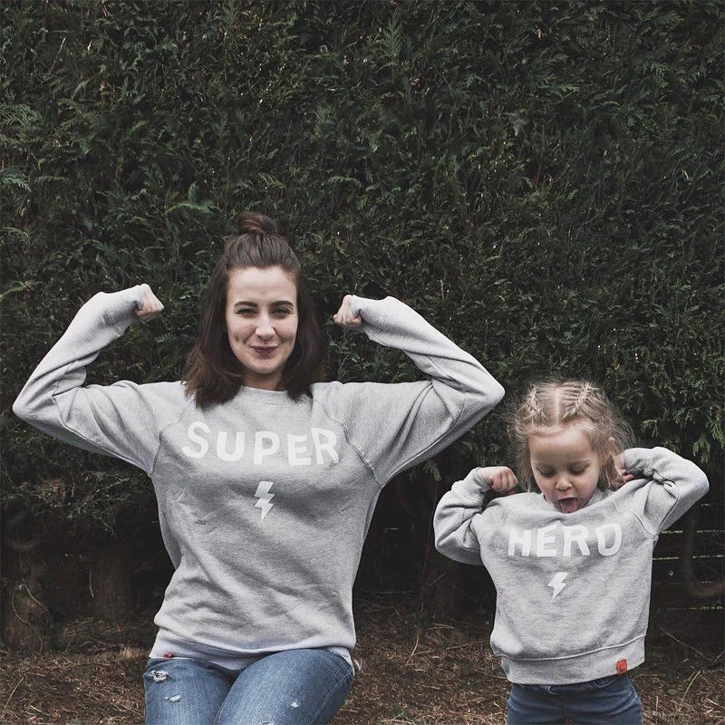 Одежда для мамы и дочки одинаковые рубашки всей семьи блузки маленькой девочки 2