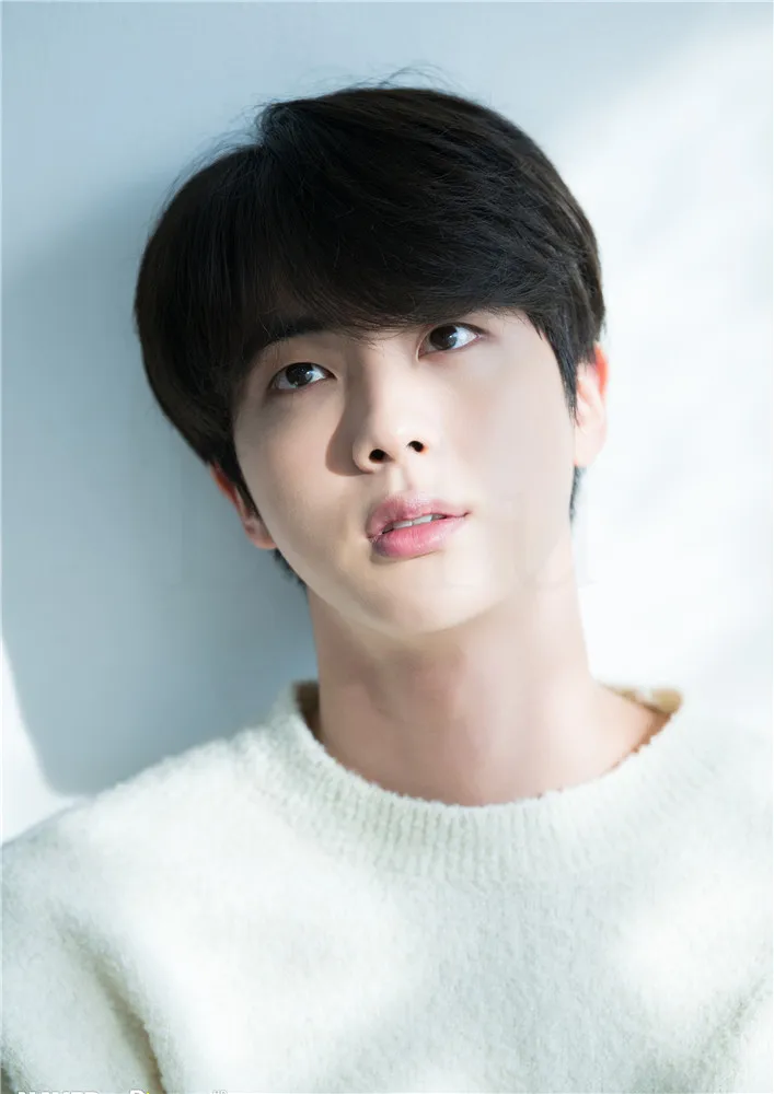 Kpop плакаты наклейки на стену koren популярная группа глянцевая бумага принты украшение дома яркий цвет - Цвет: Темный хаки