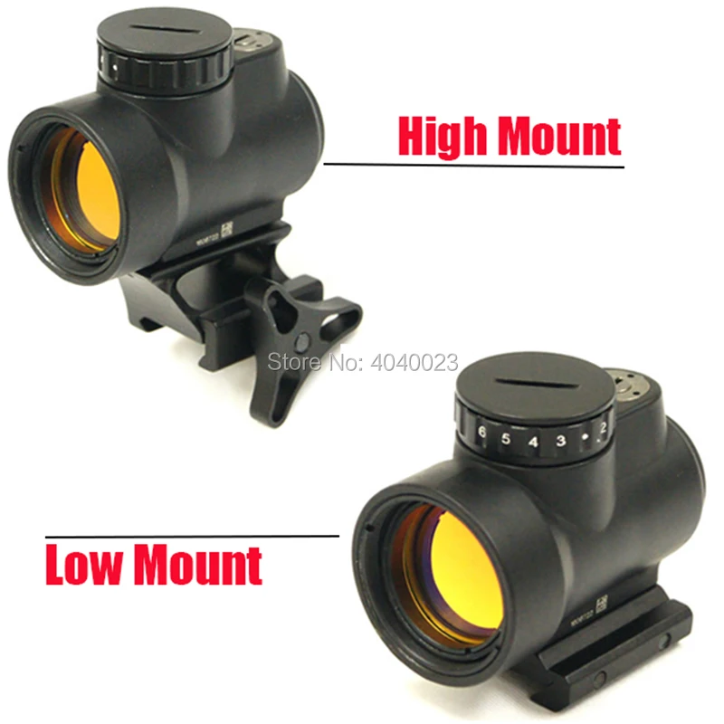 Тактический голографический прицел Trijicon MRO Red Dot Sight 2 0 MOA с низким креплением и