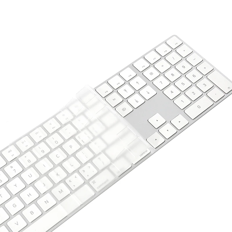 Чехол для клавиатуры XSKN Apple iMac Magic Keyboard чистая Водонепроницаемая защитная пленка