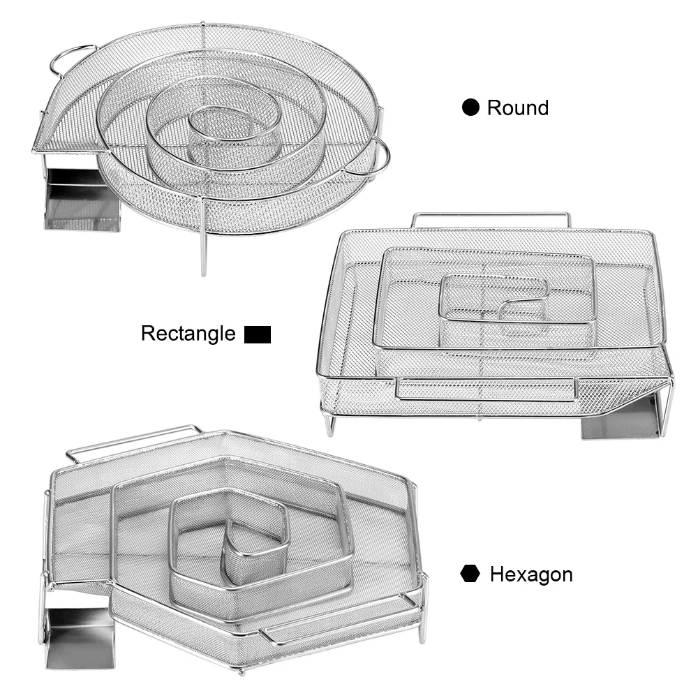 Генератор холодного дыма коробка для курения гриль сетка курильщик щепы