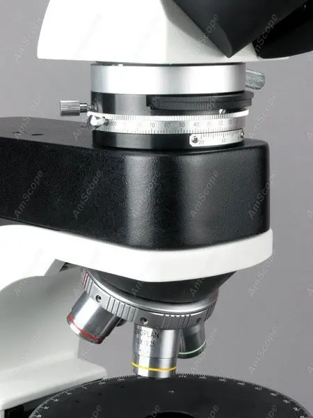 Тринокулярный микроскоп амскоп 50X 500X Advanced EPI поляризационный микроскоп|polarized camera