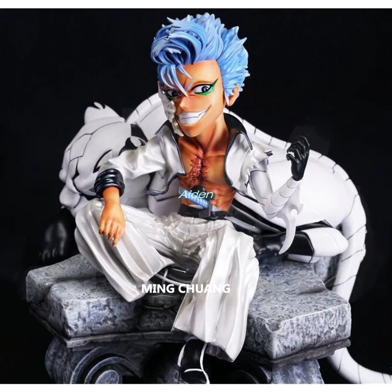 9 &quotBLEACH статуя Grimmjow Jeagerjaques бюст Espada полный длина портрет NO.6 GK фигурку