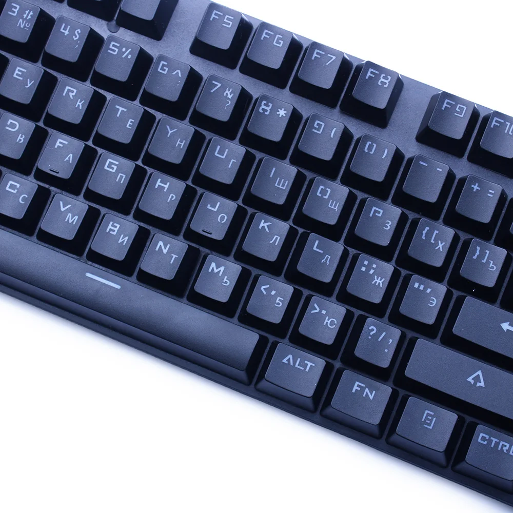 PBT русская испанская французская клавиша для механической клавиатуры MX