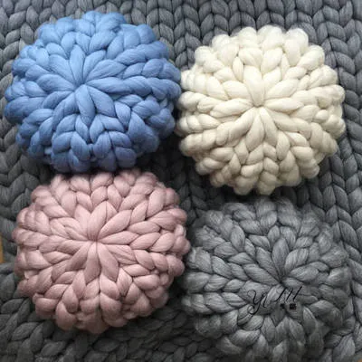 Ручная работа Merino позирующая подушка для фотосессии новорожденный фотосессия