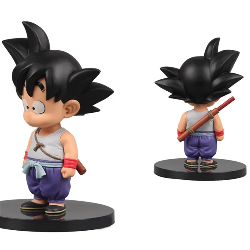 Аниме Dragon Ball Z Son Goku Krillin Master Roshi Children Ver. Экшн фигурка Gohan Father Super Saiyan модель DBZ 2 Стиль