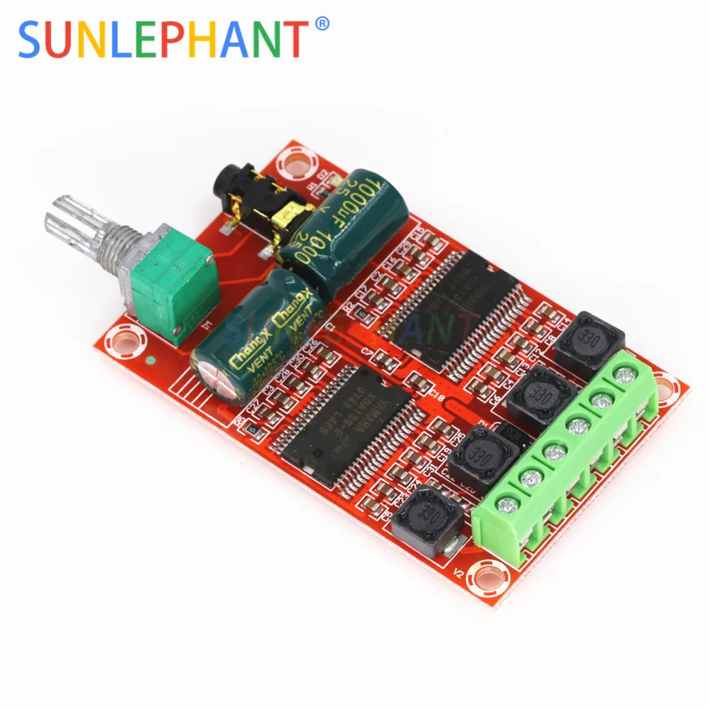 XH M531 20 Вт x 2 DC12 15V для цифровой усилитель доска стерео Hi Fi аудио класса D YDA138
