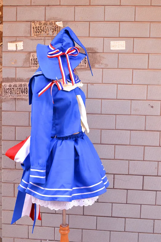 Костюм для косплея ваданохары и большой синей морской ведьмы костюм на Хэллоуин