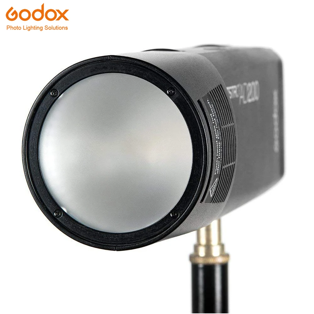 Godox H200R удлинитель головки вспышки + AK R1 дверь сарая Snoot Цветной фильтр отражатель