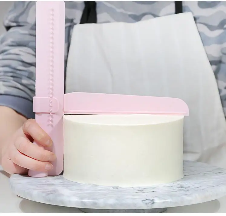 

Big Adjustable kitchen Turning sugar Leveling device cake decorating tools DIY Food grade Plastic cake tool kitchen accessories