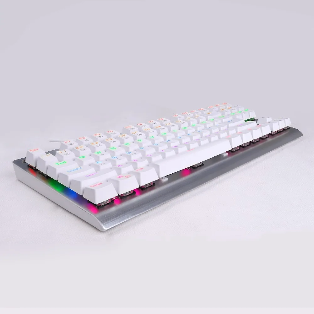 Z 77 Орел TKL Механическая игровая клавиатура E Yooso светодиодный подсветкой без Numpad