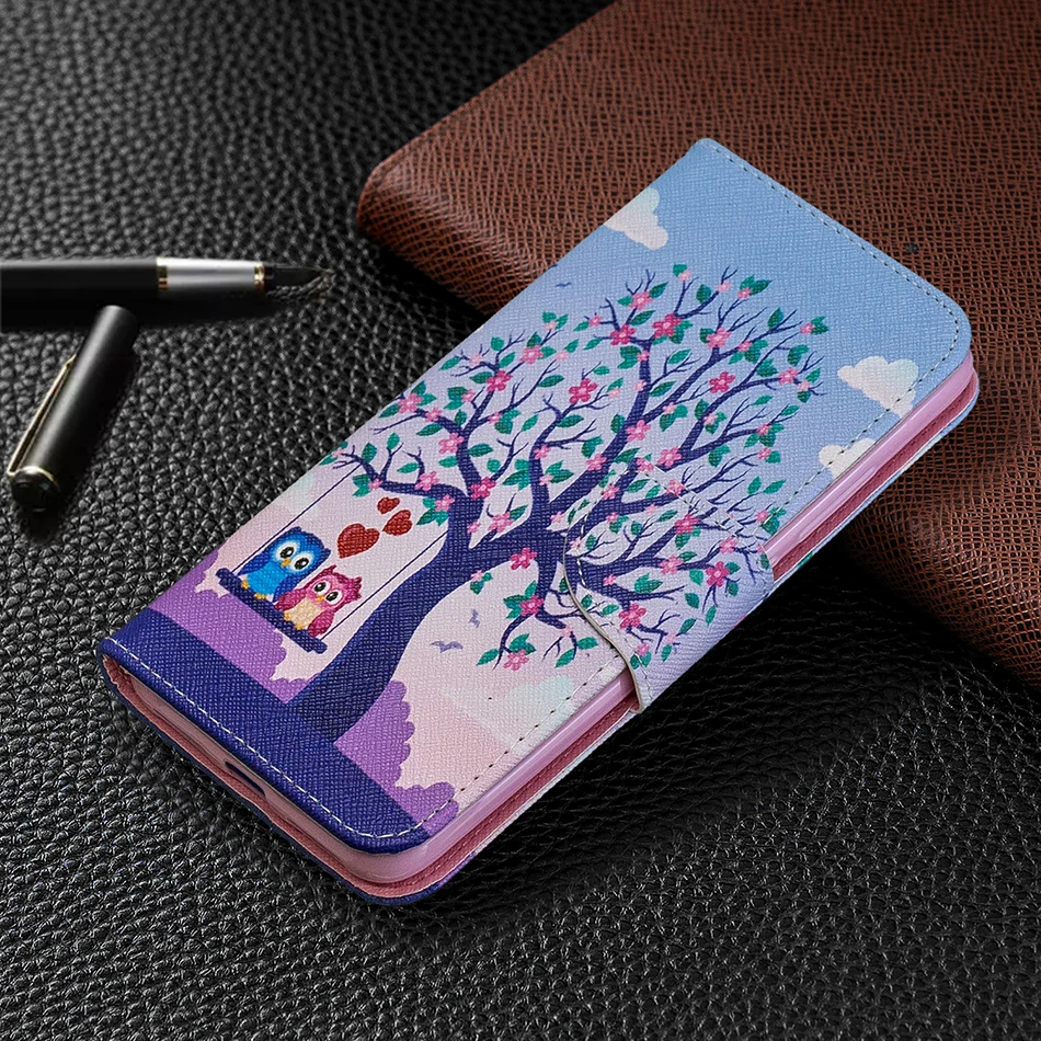 Чехол с изображением панды для Samsung Galaxy J4 Prime J6 Plus J2 Pro 2018 J3 J5 J7 кожаный