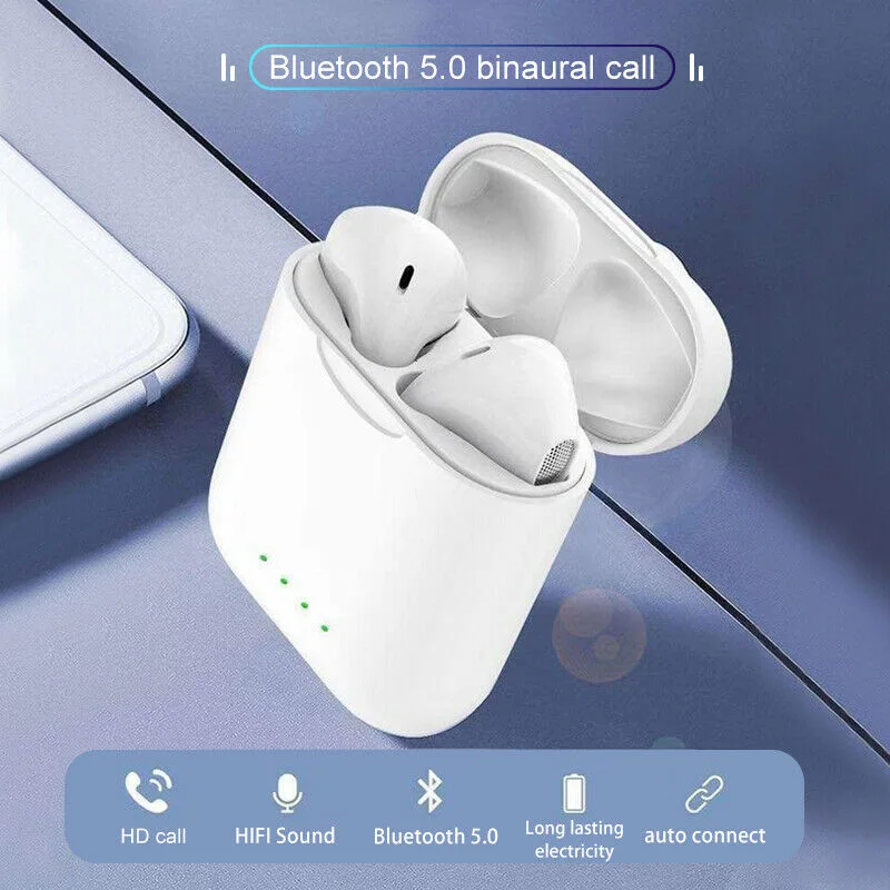I88 наушники вкладыши TWS с сенсорным Беспроводной стерео Bluetooth 5 0 зарядным футляром