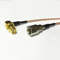 wifi antenna adapter sma female jack nut right angle switch fme male plug pigtail cable rg178 wholesale 15cm 6 adapter
