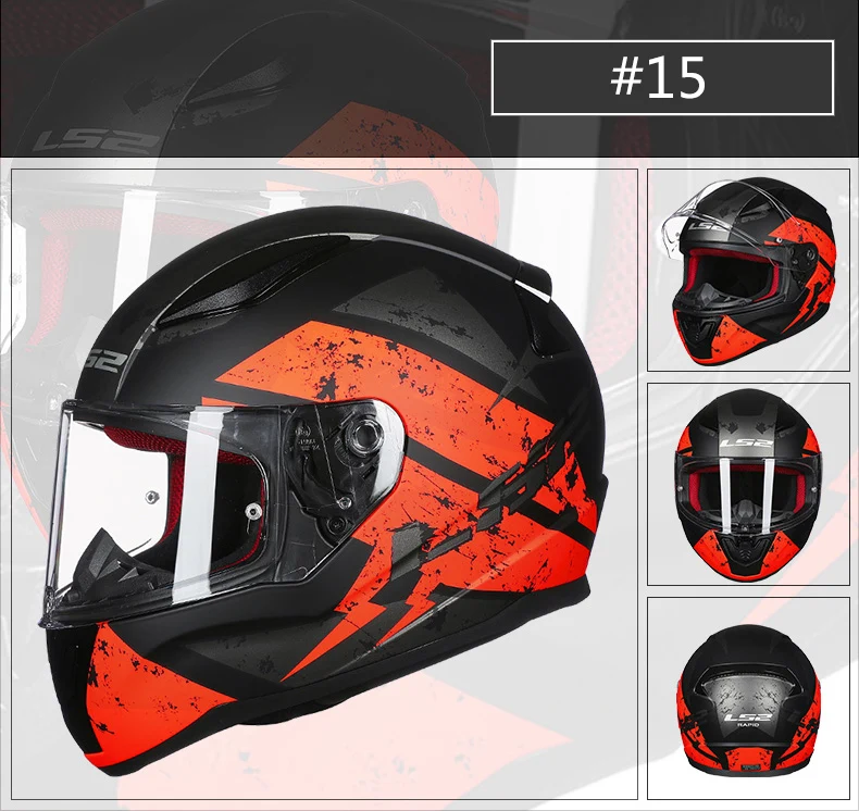 LS2 FF353 Быстрый анфас мотоциклетный шлем Capacete ls2 Мужской Женский шлем гоночный уличный мотоциклетный шлем