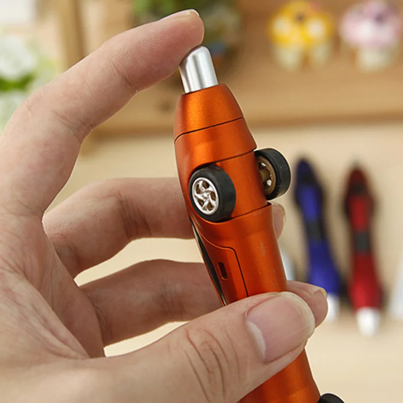 1 шт. Смешно новый дизайн мультипликационная форма автомобиля шариковая ручка