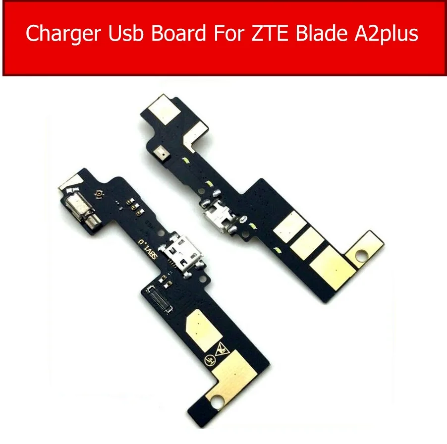 Вибрация и USB зарядное устройство порт плата для ZTE Blade A2 Plus BV0730 зарядный разъем