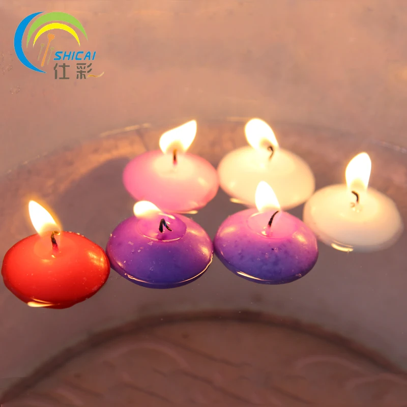 10 шт. подарок на день Святого Валентина романтическая плавающая votive свеча без