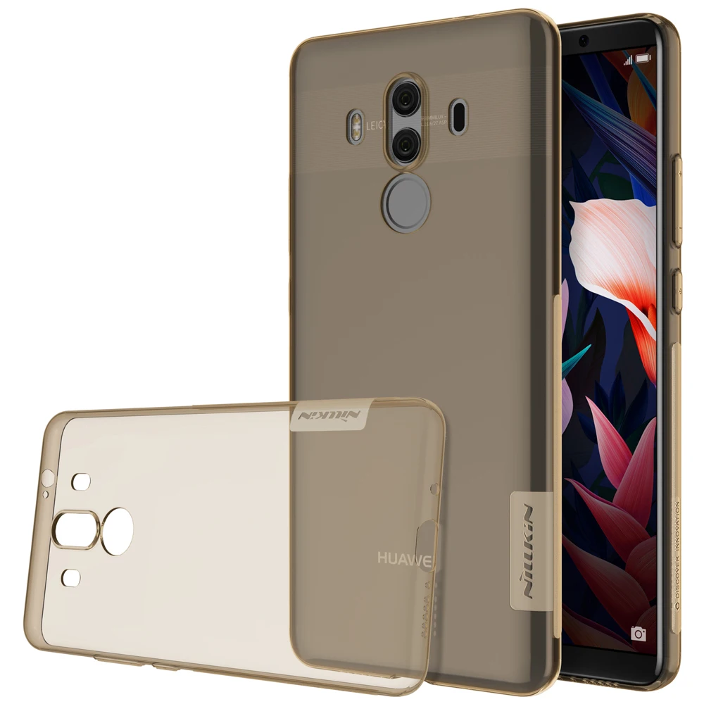 Чехол для huawei mate 10 NILLKIN Ультратонкий Прозрачный чехол из ТПУ с природой pro