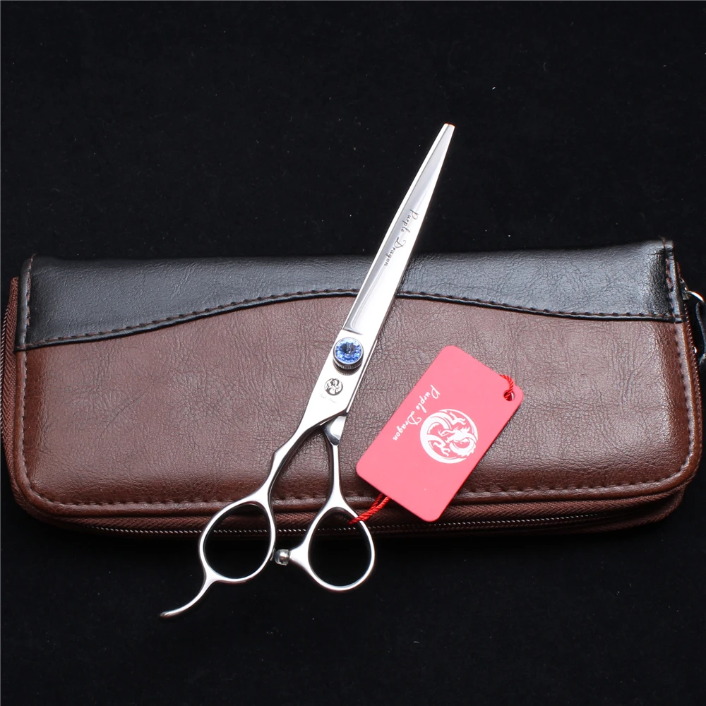 Профессиональные Парикмахерские ножницы с фиолетовым драконом 7 дюймов 19 5 см JP