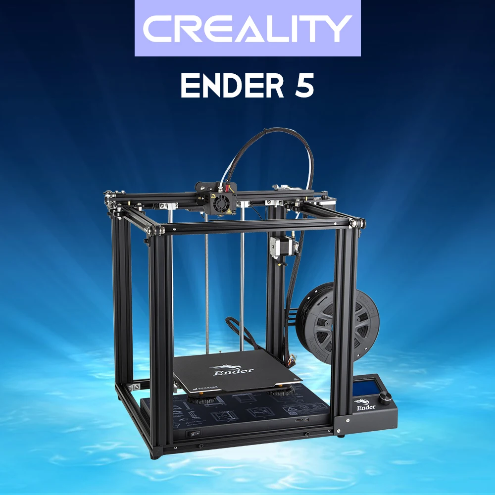 CREALITY 3d принтер Creality Ender-5 с Landy стабильная мощность, магнитная пластина сборки, выключение питания