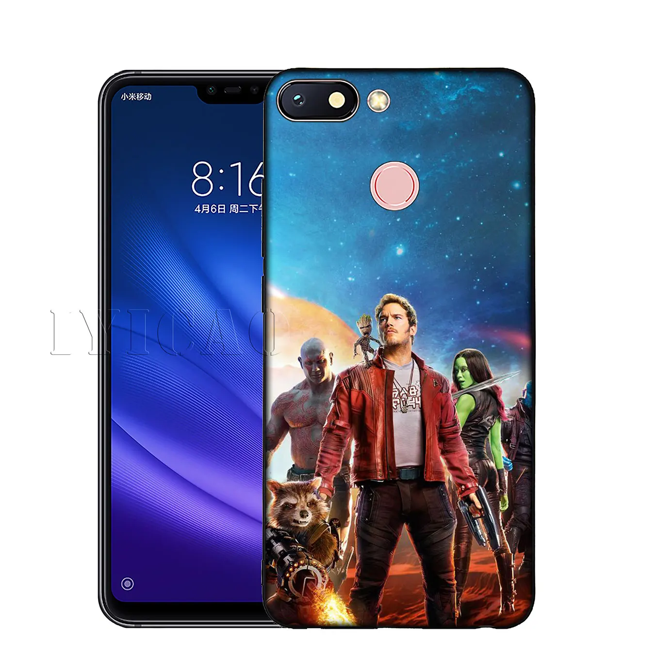 IYICAO стражи для Galaxy Marvel мягкий чехол телефона Xiaomi Mi 9 SE 9T CC9 CC9E 8 A3 Pro A1 A2 Lite pocophone f1 MAX 3 |