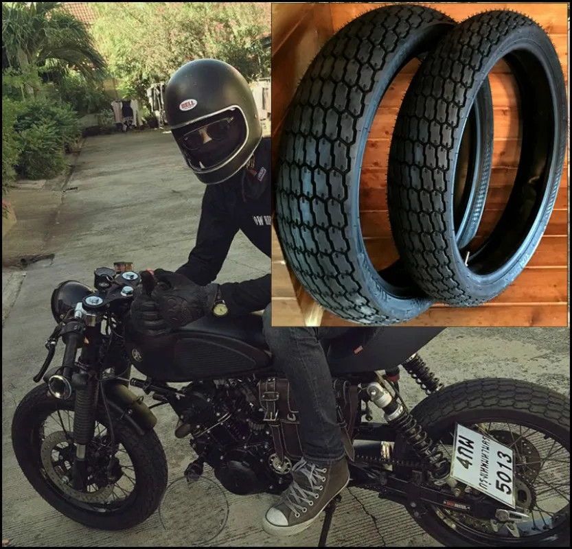 Ретро модифицированный мотоцикл All Terrain вакуумная шина 110/70 17 130/70 17|motorcycle tire|tires