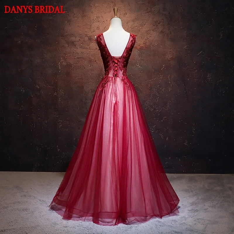 Красные кружевные платья для матери невесты свадеб трапециевидной формы с