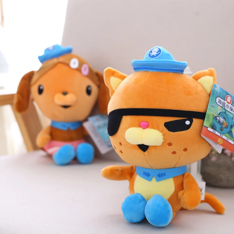 Мягкая игрушка Octonauts kawaii кукла плюшевая buck captain skin doctor детская подушка для девочки