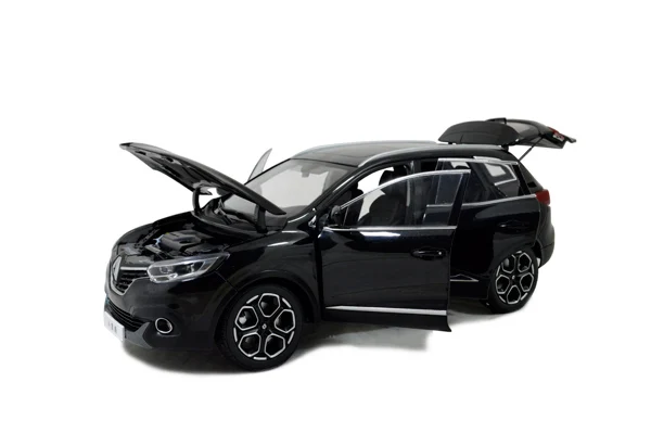 1/18 масштаб Renault Kadjar 2016 черная статическая имитация литая металлическая игрушка