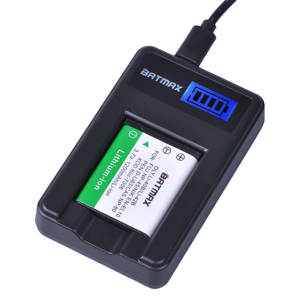 2 шт. USB зарядное устройство для Olympus|li 42b|camera batterycharger for olympus |